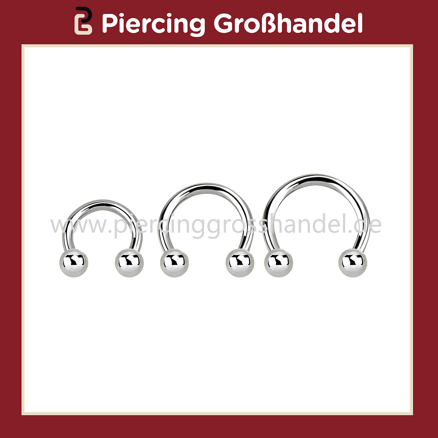 Großhandel Hufeisen Piercings